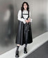 Zip Suspender Dress